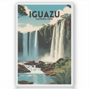 Iguazu National Park Travel Poster