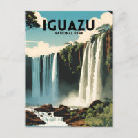 Iguazu National Park Travel Poster