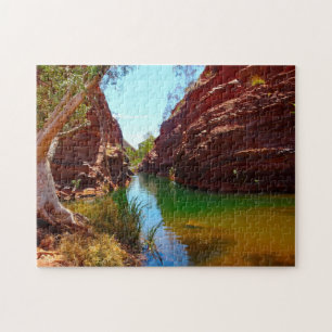 Iguazu River Falls Argentina. Jigsaw Puzzle