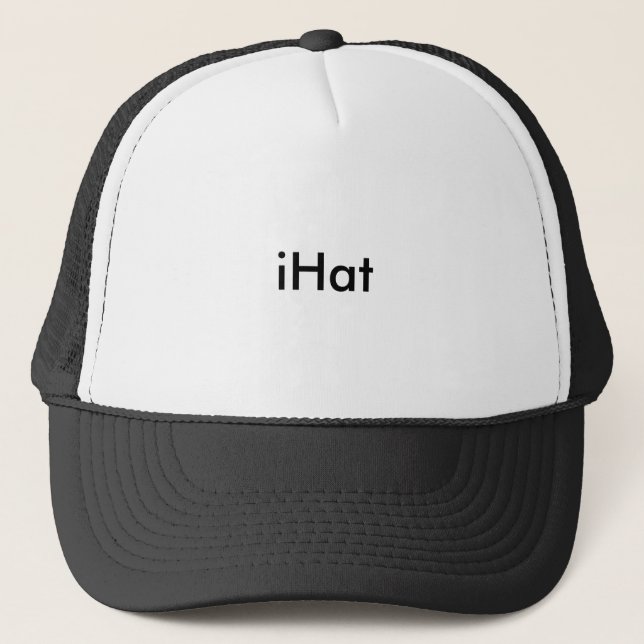 iHat Trucker Hat (Front)