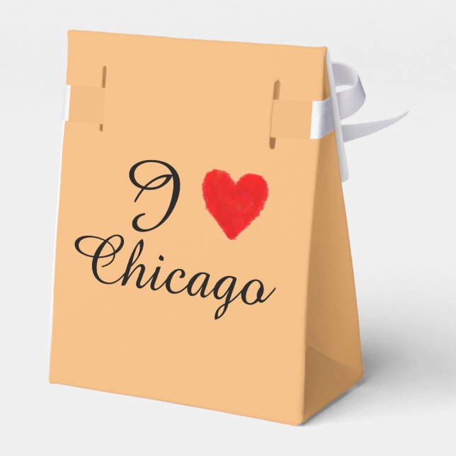 IHEART Chicago  Favor Box (Back Side)