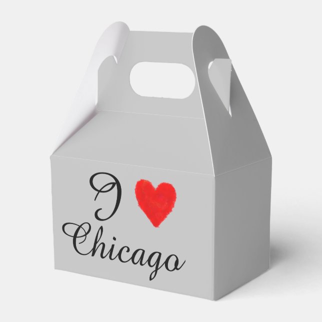 IHEART Chicago Favor Box (Front Side)