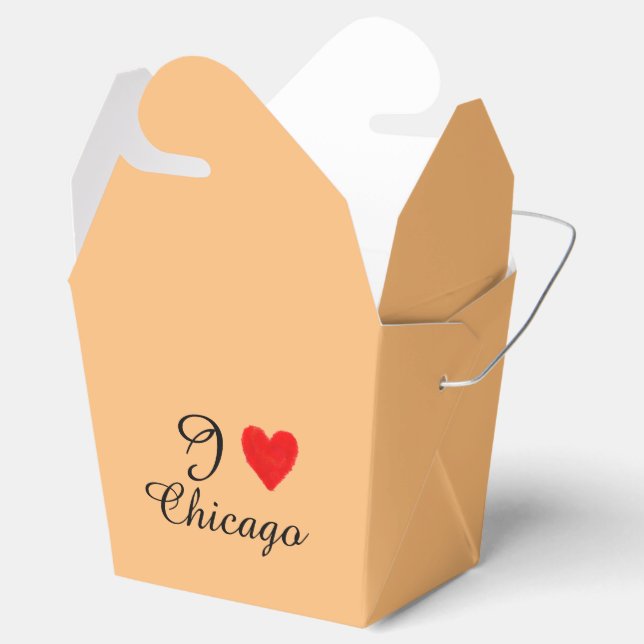 IHEART Chicago Favor Box (Opened)