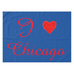 IHEART Chicago Tablecloth