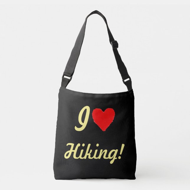 IHEART Hiking Crossbody Bag (Front)