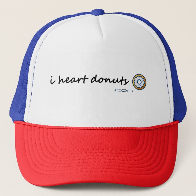 iheartdonuts.com Trucker Hat (Front)