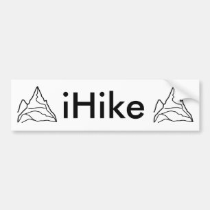 iHike Bumper Sticker