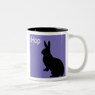 iHop Easter Bunny Two-Tone Coffee Mug