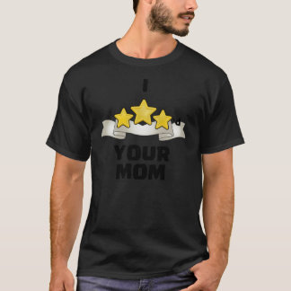 Ihree Starred Your Mom Gold T-Shirt