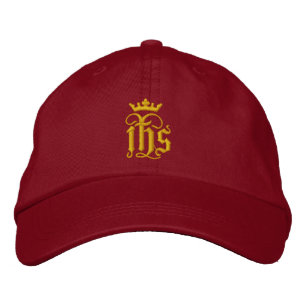 IHS and crown Embroidered Hat