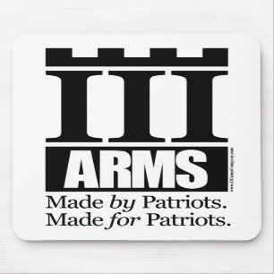 III Arms mousepad - vertical