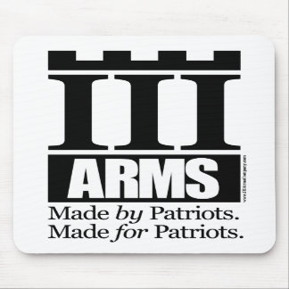 III Arms mousepad - vertical