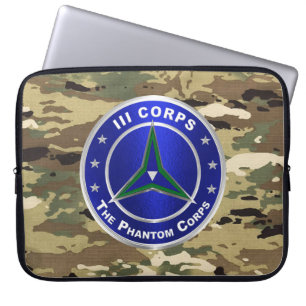 III Corps Laptop Sleeve