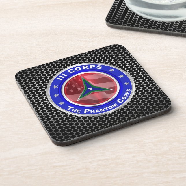 III Corps Phantom Corps Coaster (Left Side)