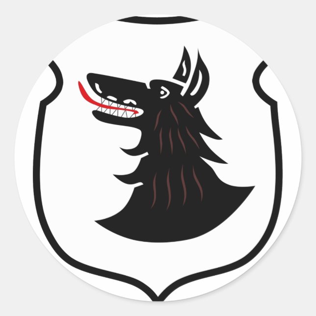 III Gruppe, JG 77 Classic Round Sticker (Front)