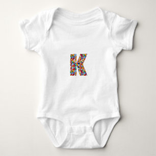 III juju Kay lll mmm nnn ooo PPP alphabets kids 99 Baby Bodysuit