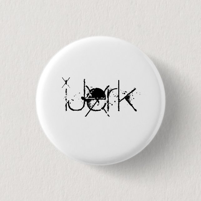 iJerk 1 Inch Round Button (Front)