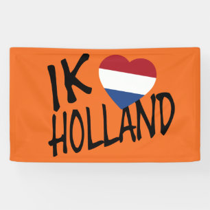 Ik Heartflag Holland bk on or bnrcnt Banner