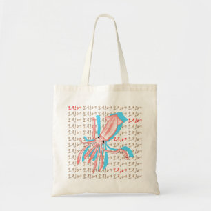Ika-san Hang Design Tote Bag