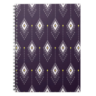 Ikat Chandelier Pattern: Vintage Textile Design Notebook