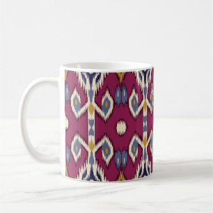 Ikat Chevron: Ethnic Elegance Coffee Mug