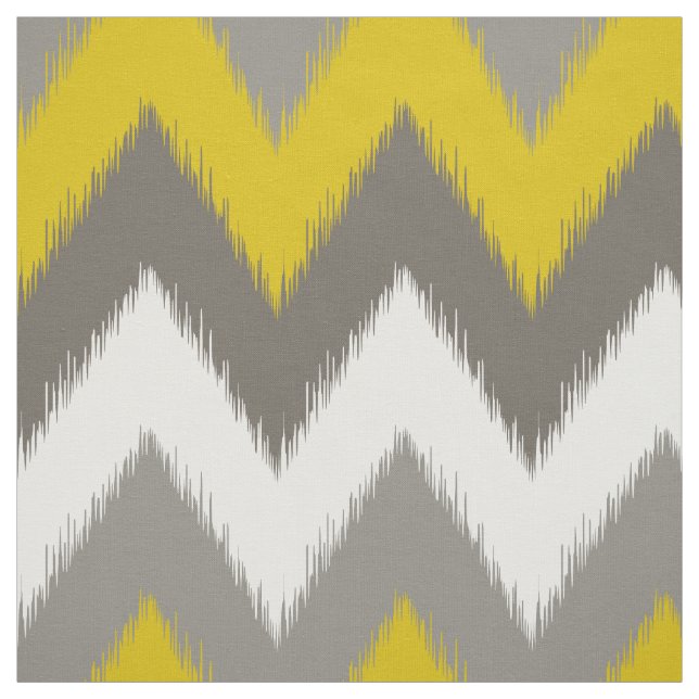 Ikat Chevron Fabric (Swatch)
