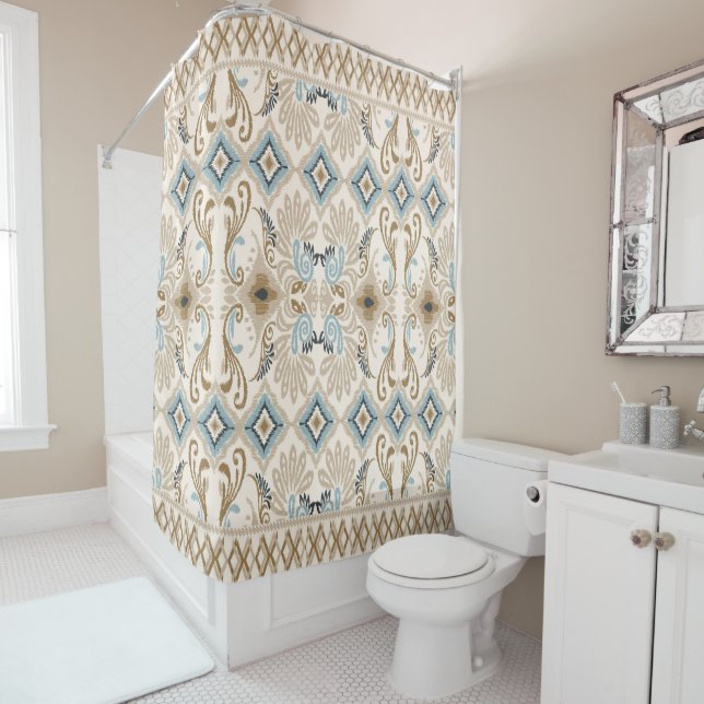 Ikat Chevron Paisley  (In Situ)