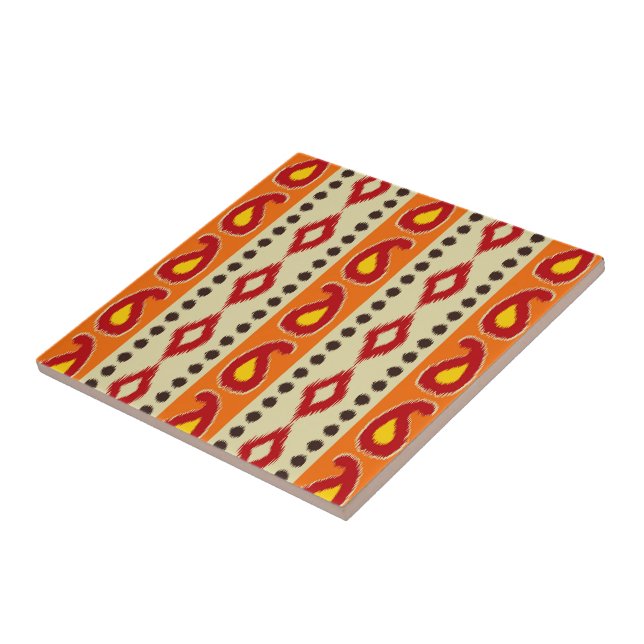 Ikat Design #4 @ Emporio Moffa Tile (Side)
