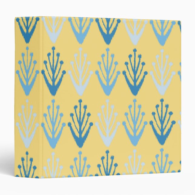 Ikat Design #8 at Emporio Moffa Binder (Front/Spine)