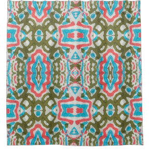 Ikat Ethnic: Abstract Shaman Pattern