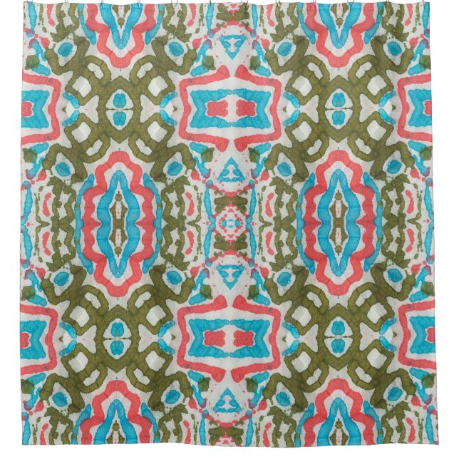 Ikat Ethnic: Abstract Shaman Pattern (Front)