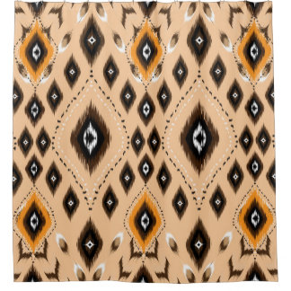 Ikat Ethnic Geometric Folklore Pattern