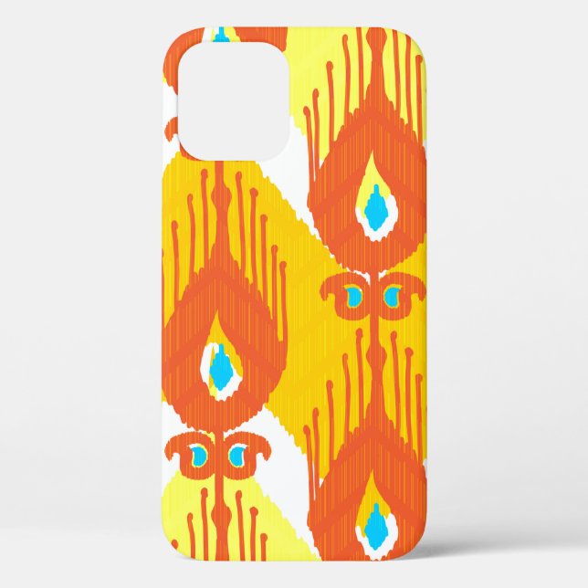 Ikat fabric pattern Case-Mate iPhone case (Back)