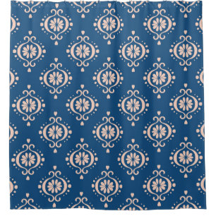 Ikat Geometric Folklore Damask Ornament