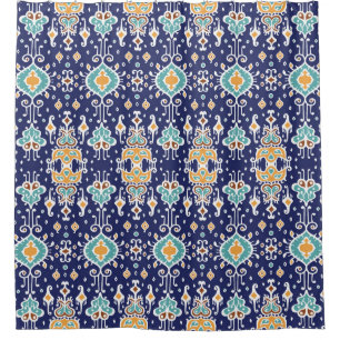 Ikat Geometric: Folklore Oriental Ornament.
