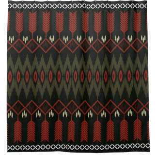 Ikat Pattern: Geometric Ethnic Ornament