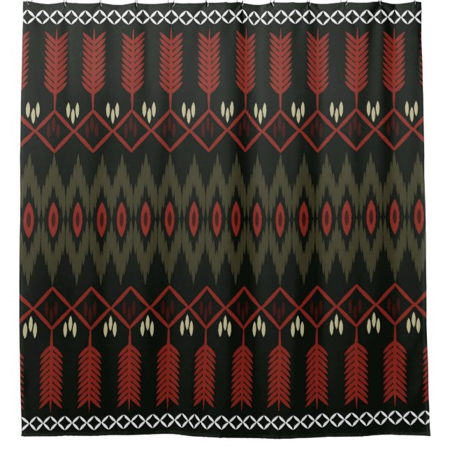 Ikat Pattern: Geometric Ethnic Ornament (Front)