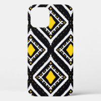 Ikat patterns ethnic tribal textile American Afric