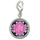 Ikat & Pink Monogram