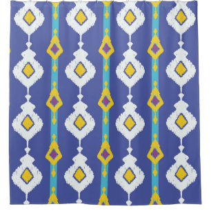 Ikat, seamless ethnic pattern.