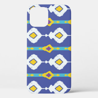 Ikat, seamless ethnic pattern. iPhone 12 case