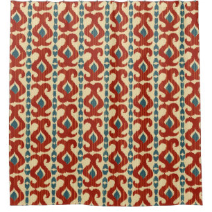 Ikat seamless pattern