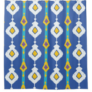 Ikat seamless pattern