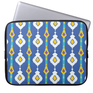 Ikat seamless pattern  laptop sleeve