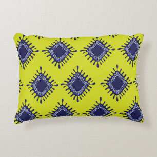 Ikat Tribal: Stylish Modern Pattern. Accent Pillow