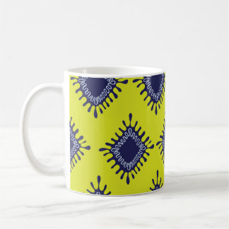 Ikat Tribal: Stylish Modern Pattern. Coffee Mug