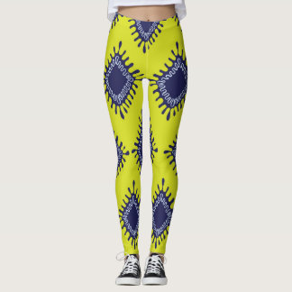 Ikat Tribal: Stylish Modern Pattern. Leggings