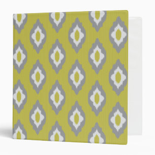 Ikat vintage pattern binder