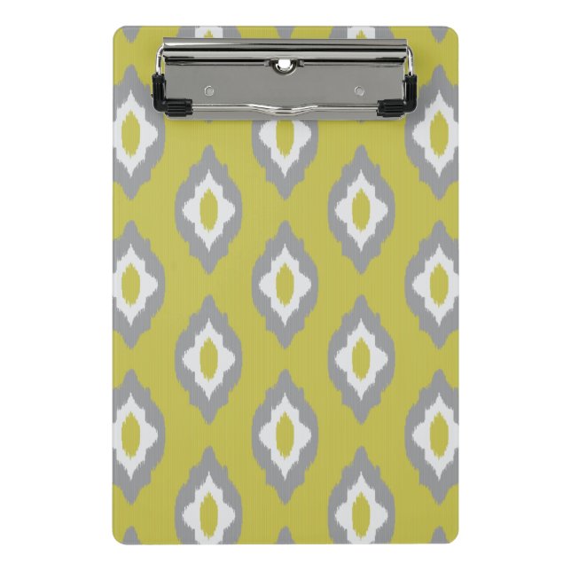 Ikat vintage pattern mini clipboard (Front)