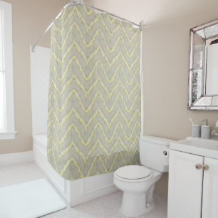 Ikat Zig Zag Chevron Stripe Boho Chic Shower Decor